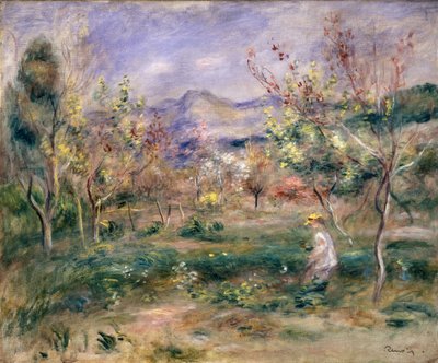 Frutteto in primavera da Pierre Auguste Renoir
